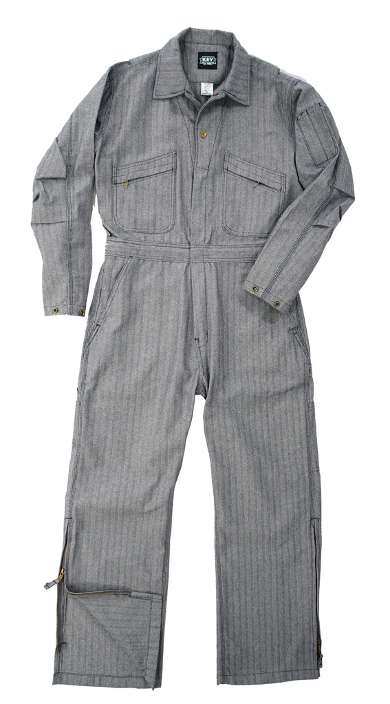 995.18 Deluxe Unlined Coverall, Zipper to Knee, Long Sleeve Fisher