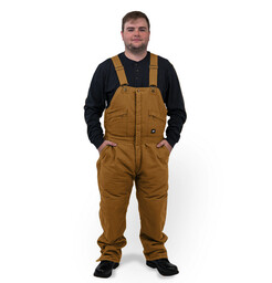 276.28 Premium Insulated Bib Overall, Waist Zip 