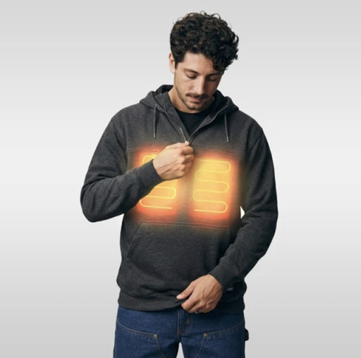A884.032 Blaze Heated Quarter Zip Sweatshirt 