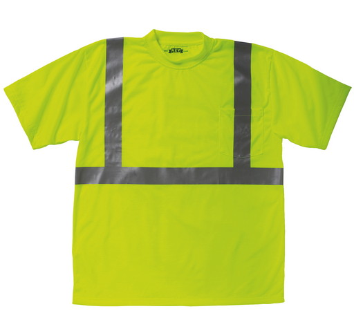 829.39 ANSI II Class 2 Hi-Vis Pocket T-Shirt, Short Sleeve 