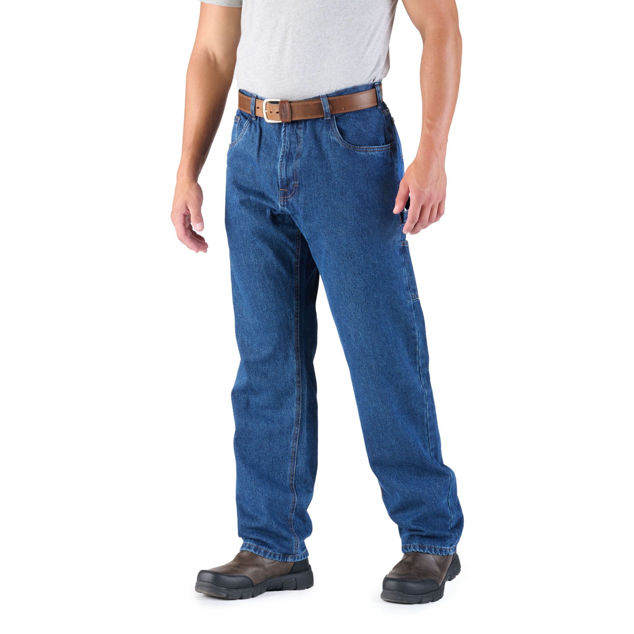 P423SWD Heritage Carpenter Jean, Relaxed Fit - Blue Denim Stone