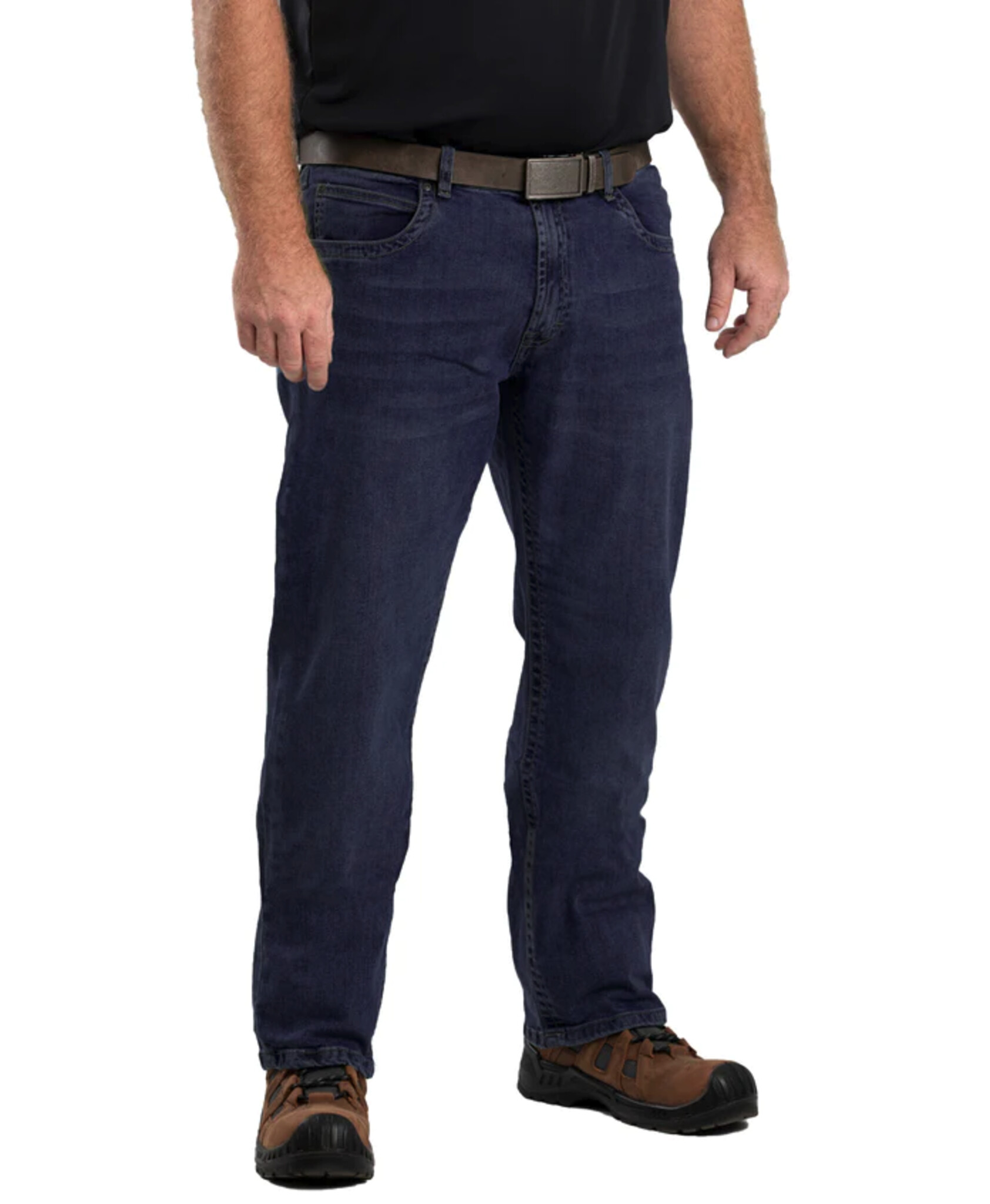 P622DKW Highland Flex Relaxed Fit Bootcut Jean Dark Wash Berne Work