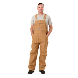 B914BD Vintage Washed Unlined Duck Bib Overall 