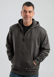 SZ101CH Heritage Thermal Lined Hooded Sweatshirt, Full Zip 