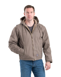 HJ626GSN Heartland Sherpa Lined Hooded Work Coat 