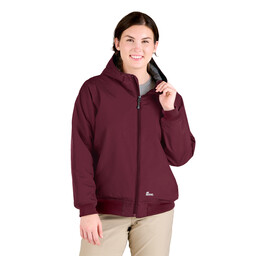 WHJ27BRG NEW!!  Women's Flex Nylon Hooded Active Jacket 