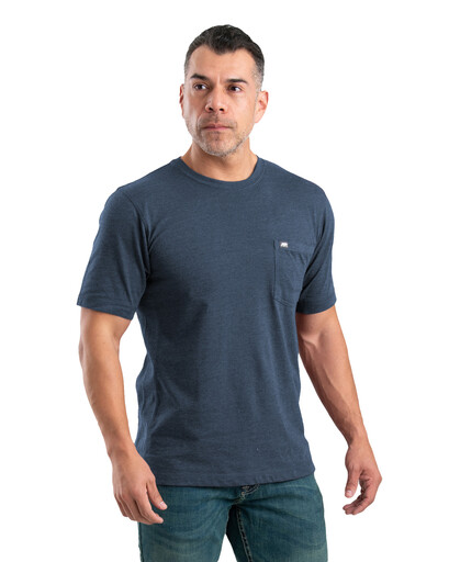 BSM41SBL WorkVent Performance Short Sleeve Pocket Tee 