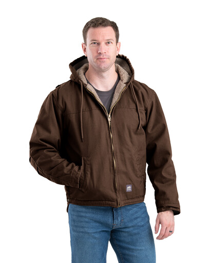 HJ626BB Heartland Sherpa Lined Hooded Work Coat 