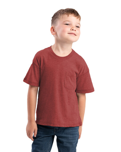 BSY38DR Youth Performance Short Sleeve Pocket T-Shirt 