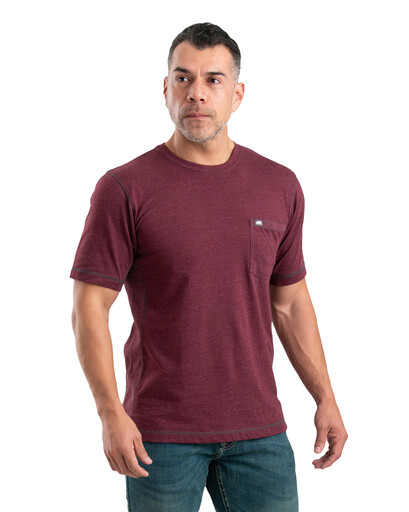 BSM41MN WorkVent Performance Short Sleeve Pocket Tee 