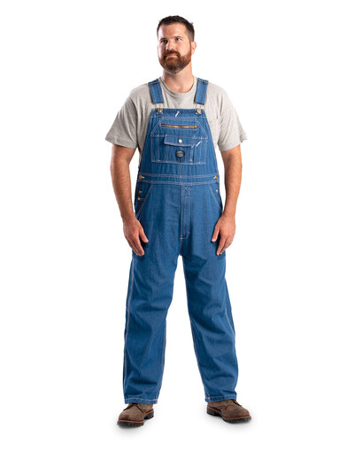 B913LDN Vintage Washed Denim Bib Overall 