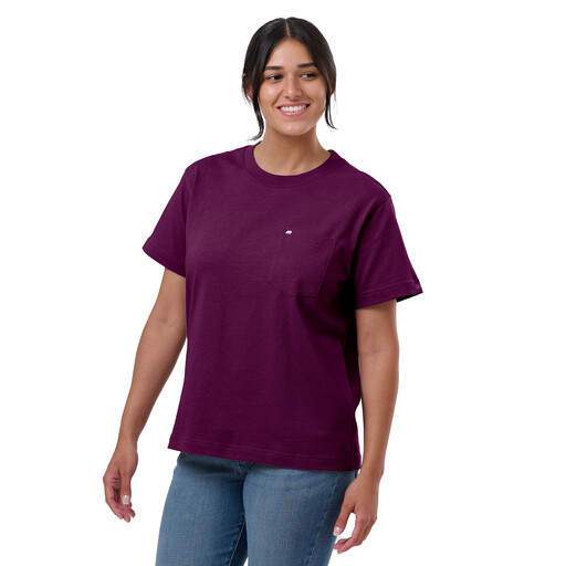 BSW71AU Women's Heavyweight Pocket T-Shirt 