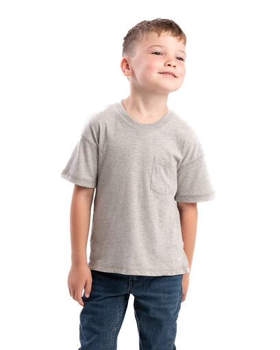 BSY38GY Youth Performance Short Sleeve Pocket T-Shirt 