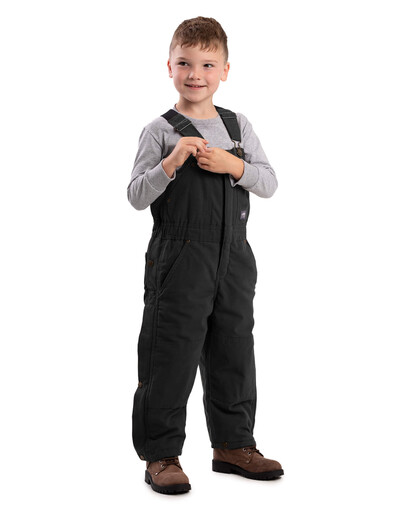 BB21BK Youth Softstone Insulated Bib Overall 