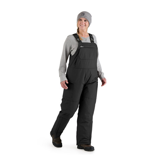 WB21BK NEW!!  Women's Coastline Insulated Bib Overall 