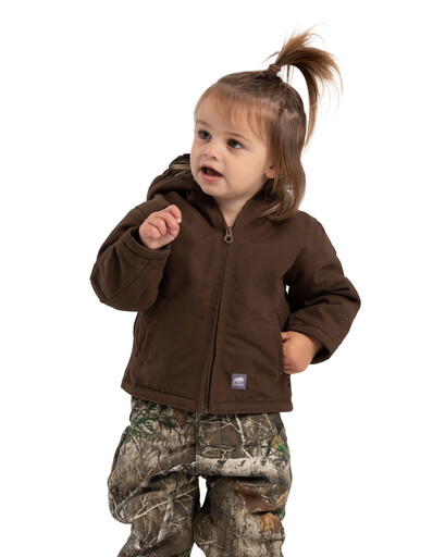 BHJ42MBB Infant Softstone Hooded Coat 