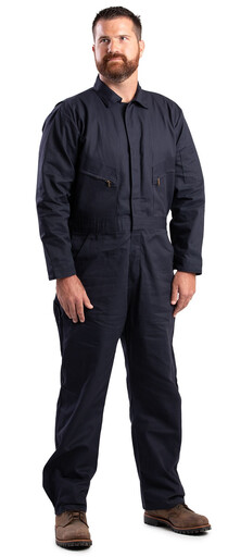 C210NV Heritage Deluxe Unlined Twill Coverall, Cotton/Poly Blend
