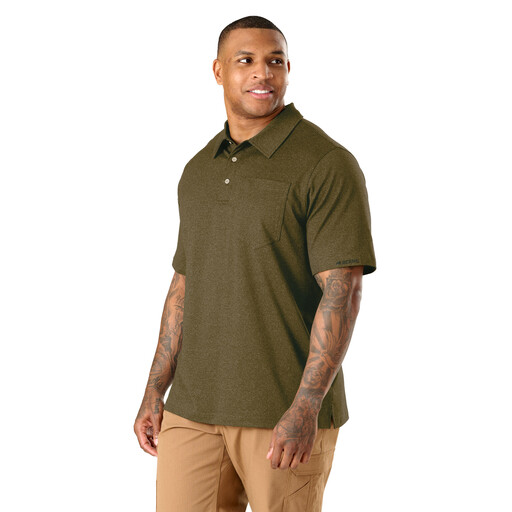SH38HCDG Short Sleeve Pocket Polo Shirt 