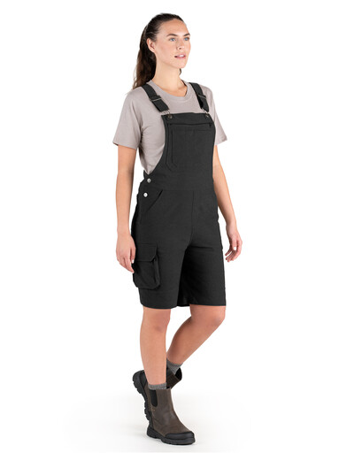 WB712BK Women's Flex Softstone Short Overall 