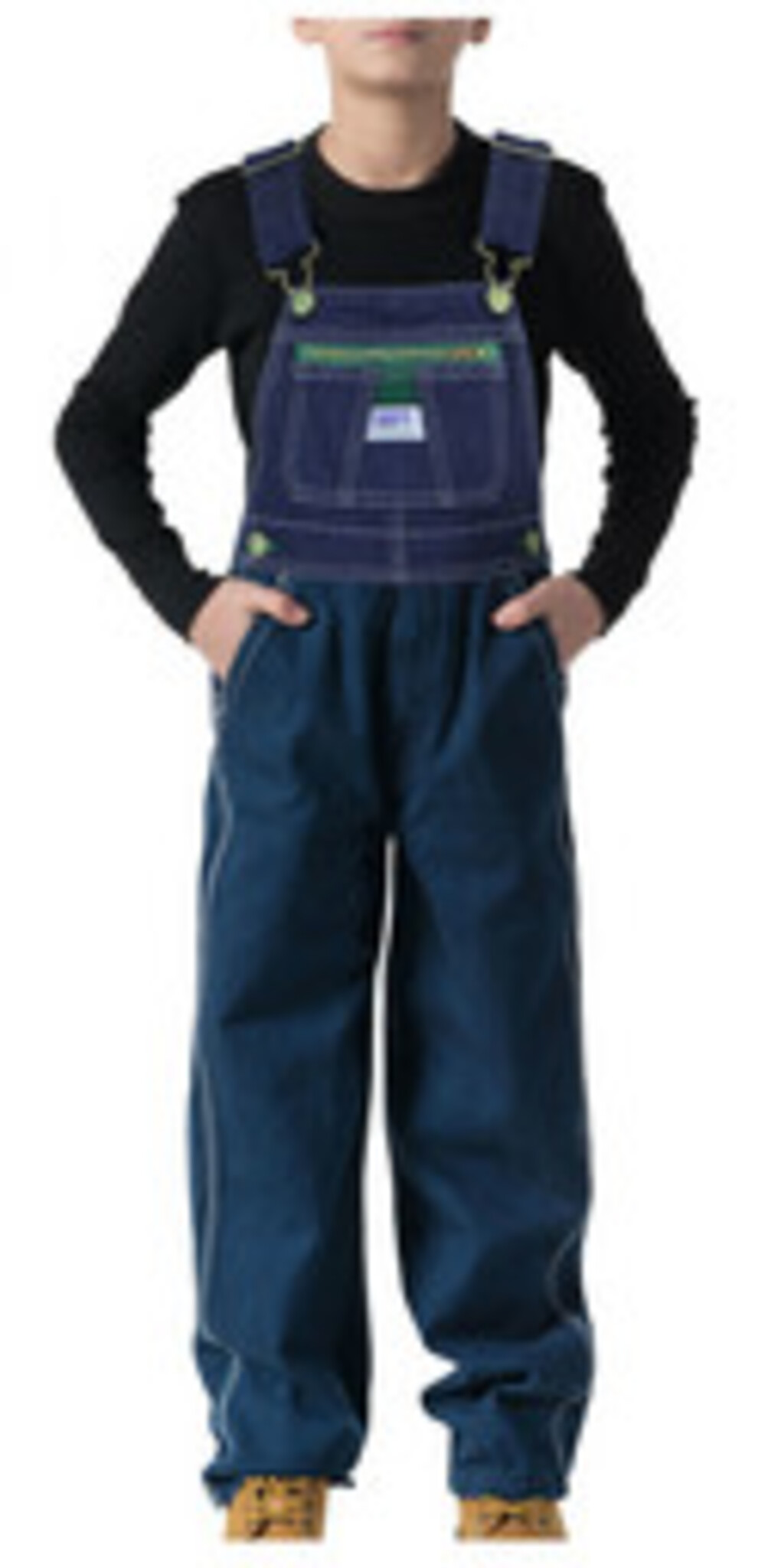 11906DB9 Youth Denim Bib Overall Indigo Denim Bohlings 11906DB9